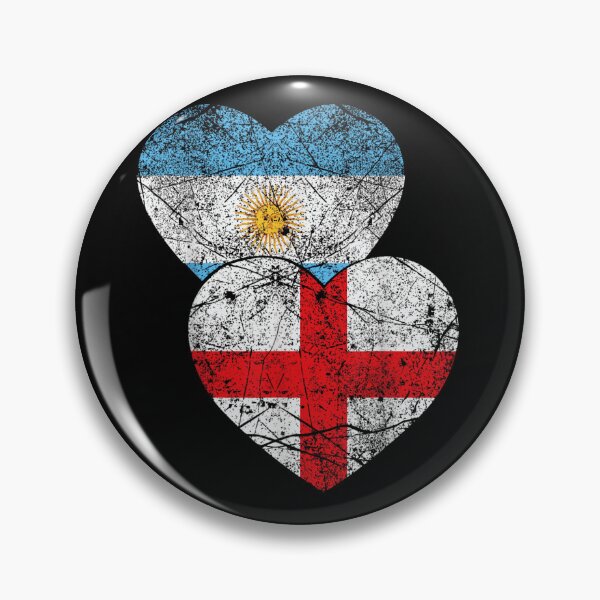Item preview, Argentina and England Hearts United in Timeless Football Rivalry designed and sold by StanaLuis.