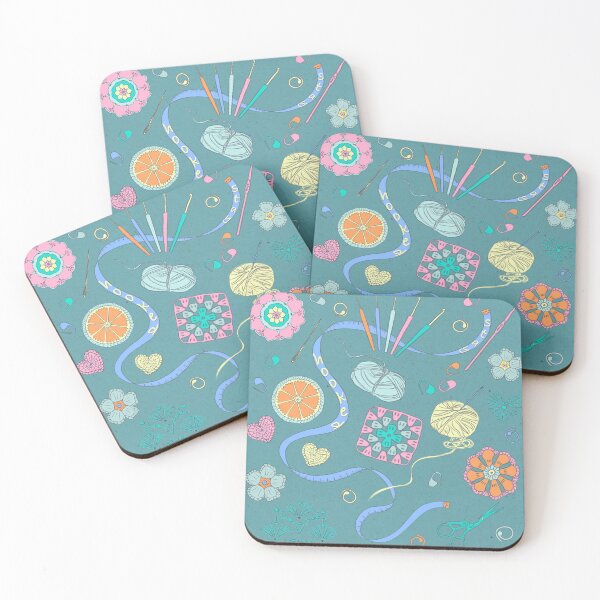 Item preview, Stay Hooked! Teal Vibes designed and sold by Sukilopi.