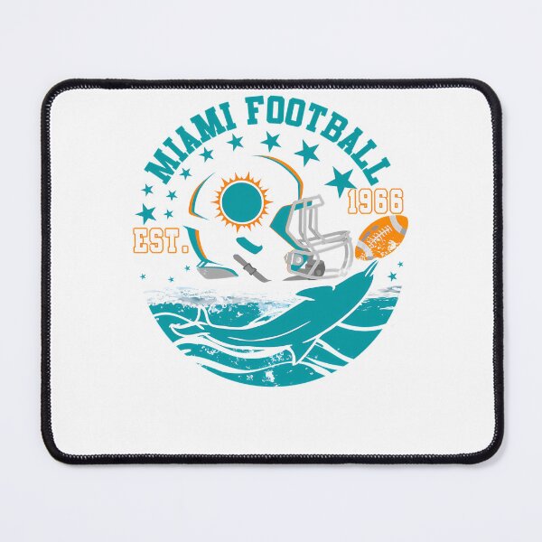Item preview, Miami Est 1966 Football Helmet Novelty Dolphin Sports designed and sold by zarinaks.