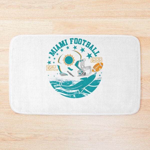Item preview, Miami Est 1966 Football Helmet Novelty Dolphin Sports designed and sold by zarinaks.