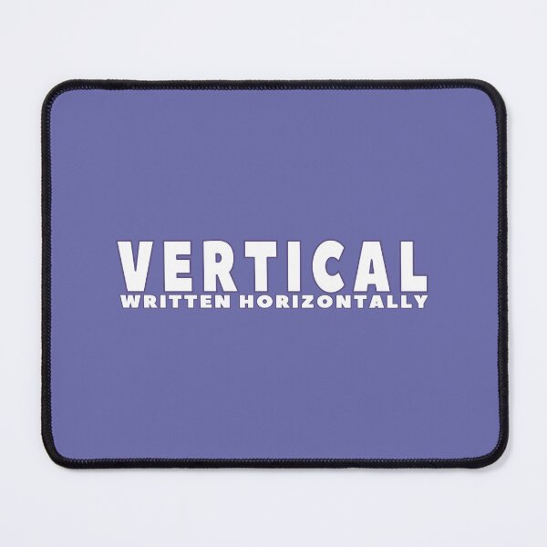 Item preview, Vertical Written Horizontally No 4 designed and sold by Fun Funky Designs.