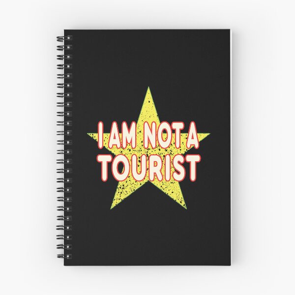 Item preview, I Am Not A Tourist designed and sold by bettercolors.