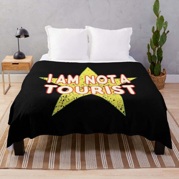 Item preview, I Am Not A Tourist designed and sold by bettercolors.