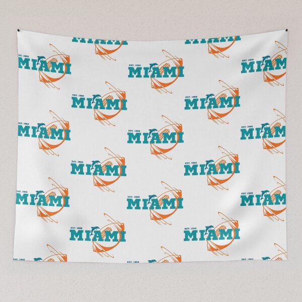 Item preview, Miami Est 1966 Sports Team Novelty Athletic Dolphin Gift designed and sold by zarinaks.