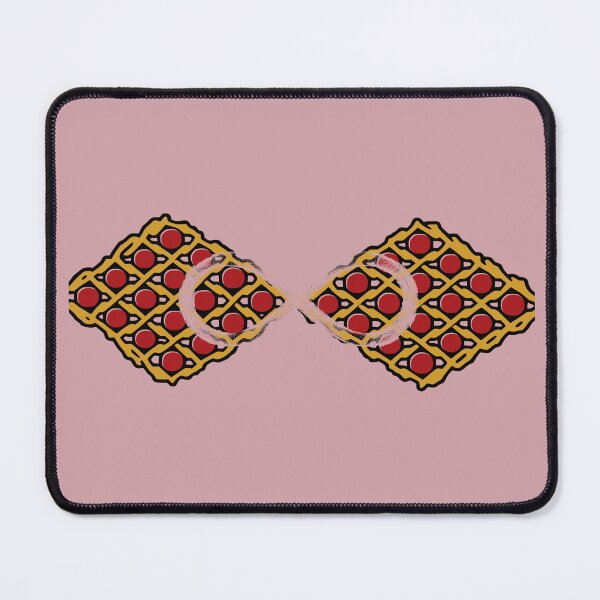Item preview, Art Deco Geometric Diamond Lattice Pattern Dusty Rose designed and sold by Macramellennias.
