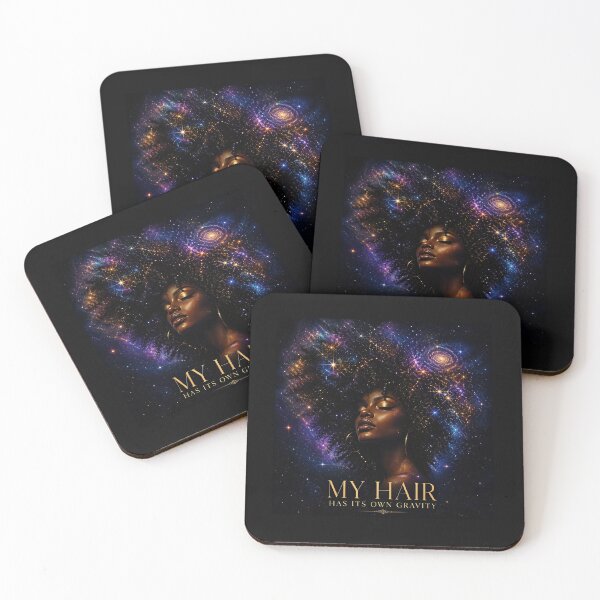 Item preview, Cosmic Afro Magic - My Hair Has Its Own Gravity designed and sold by RareVisuals.