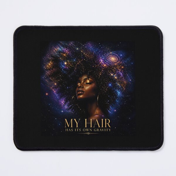 Item preview, Cosmic Afro Magic - My Hair Has Its Own Gravity designed and sold by RareVisuals.