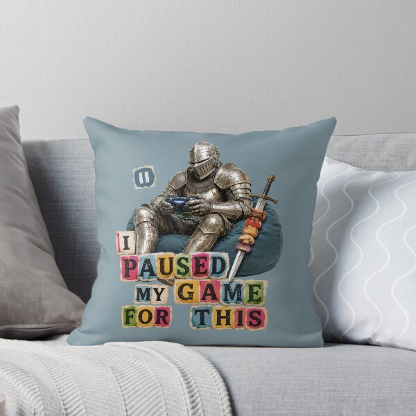Item preview, Paused My Game For This Medieval Knight Gaming designed and sold by VIVID COLORS CLUB.