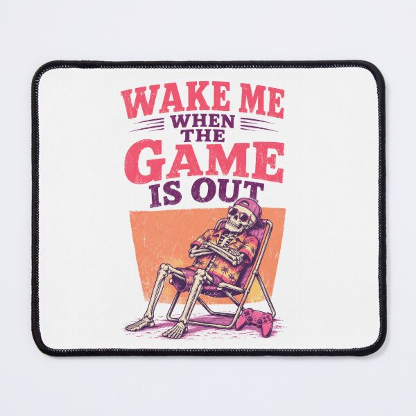 Item preview, GTA 6 Wake Me Game Release Shirt designed and sold by darkdotsdesigns.