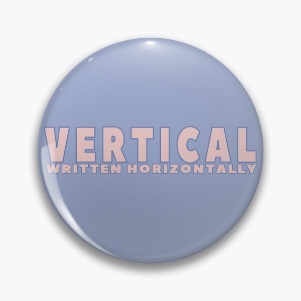 Item preview, Vertical Written Horizontally No 5 designed and sold by Fun Funky Designs.