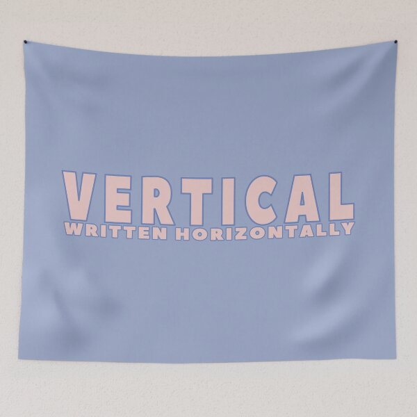 Item preview, Vertical Written Horizontally No 5 designed and sold by Fun Funky Designs.
