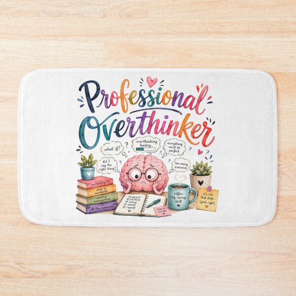 Item preview, Professional overthinker designed and sold by nimmitrends.