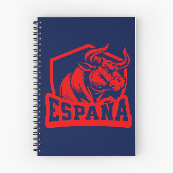 Item preview, España bull animated red blue designed and sold by VRedBaller.