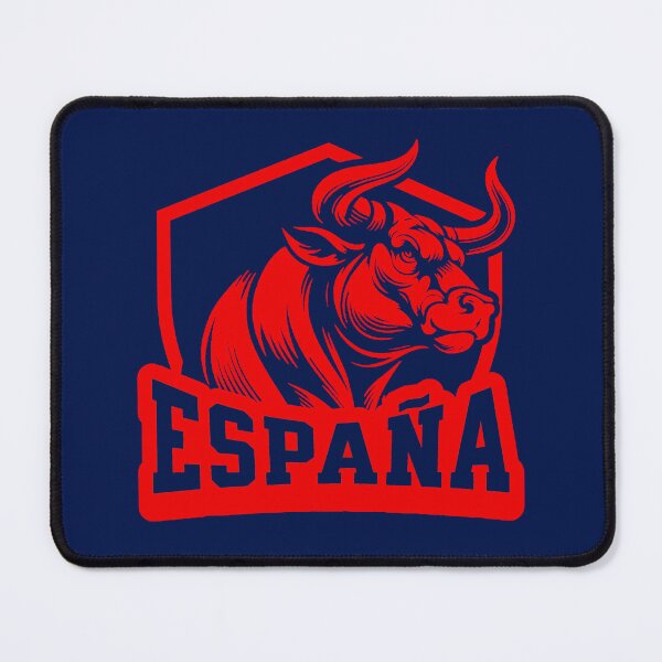 Item preview, España bull animated red blue designed and sold by VRedBaller.