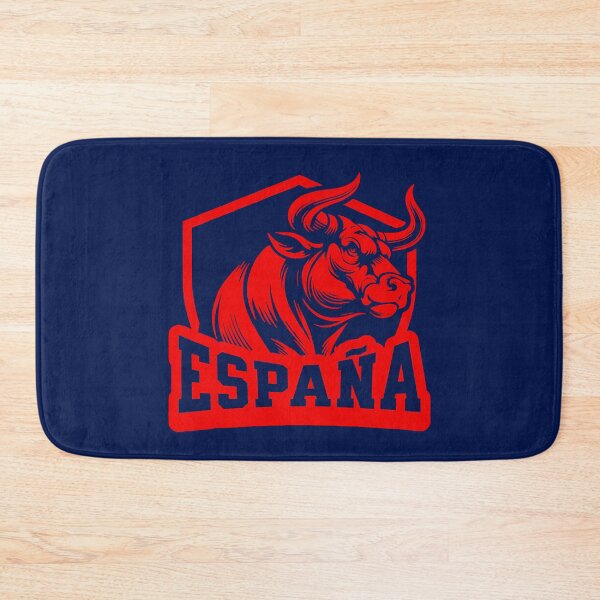 Item preview, España bull animated red blue designed and sold by VRedBaller.