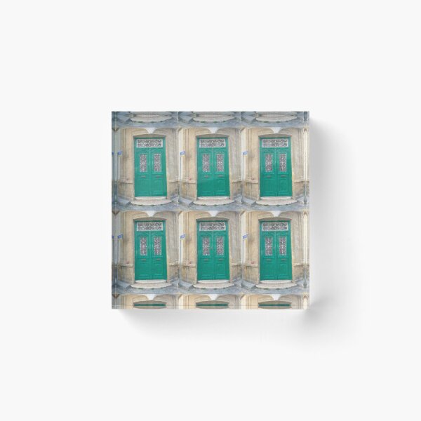 Item preview, Greek Green Door, in old town in North Cyprus,  designed and sold by Crafted-by-Nico.