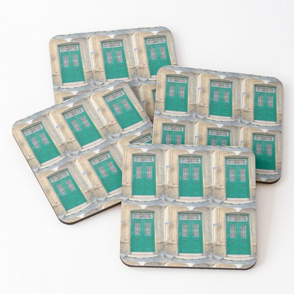 Item preview, Greek Green Door, in old town in North Cyprus,  designed and sold by Crafted-by-Nico.