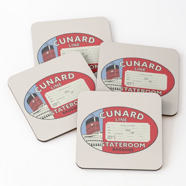Item preview, Cunard Line Stateroom Baggage Tag designed and sold by travelwitheric.