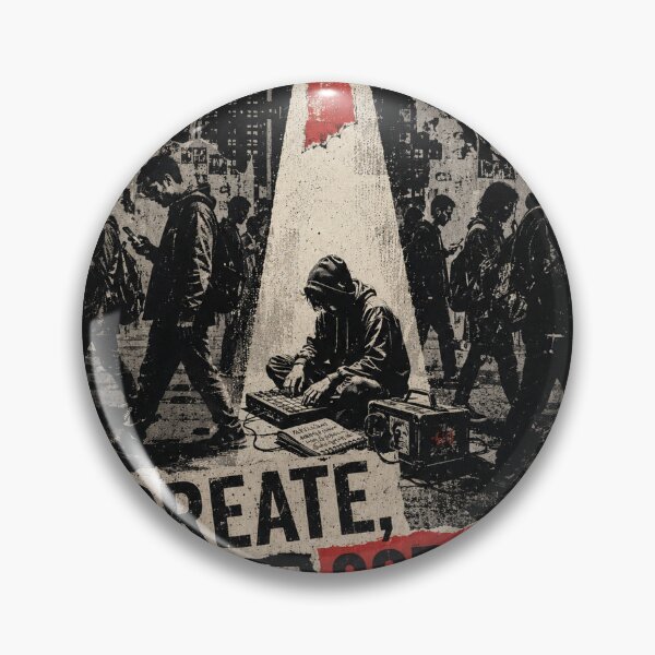 Item preview, Create, Don't Scroll - AfterHrsCo - Late Night Creator Streetwear Design designed and sold by AfterHrsCo.