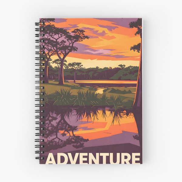 Item preview, Wild Forest Adventure | Retro National Park Poster designed and sold by Spirit of Siam.
