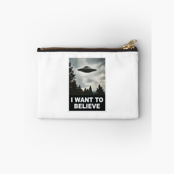 Item preview, I Want To Believe UFO Flying Saucer Retro SciFi designed and sold by raedattia.