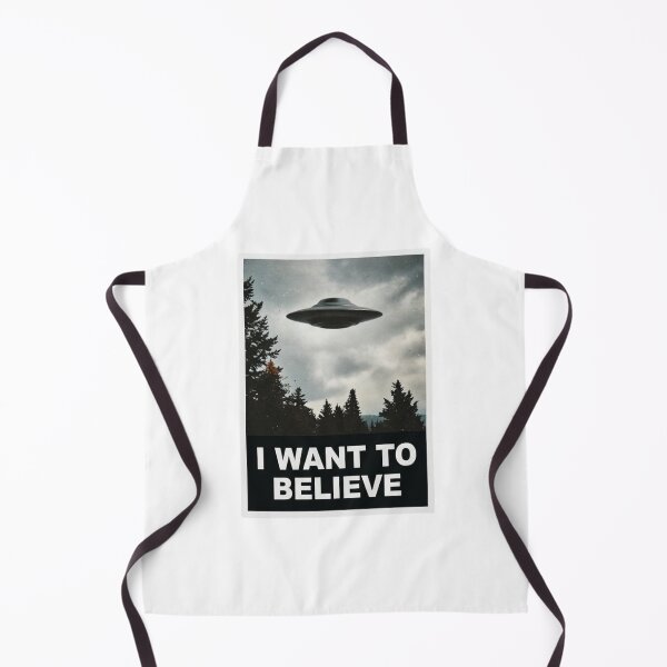 Item preview, I Want To Believe UFO Flying Saucer Retro SciFi designed and sold by raedattia.