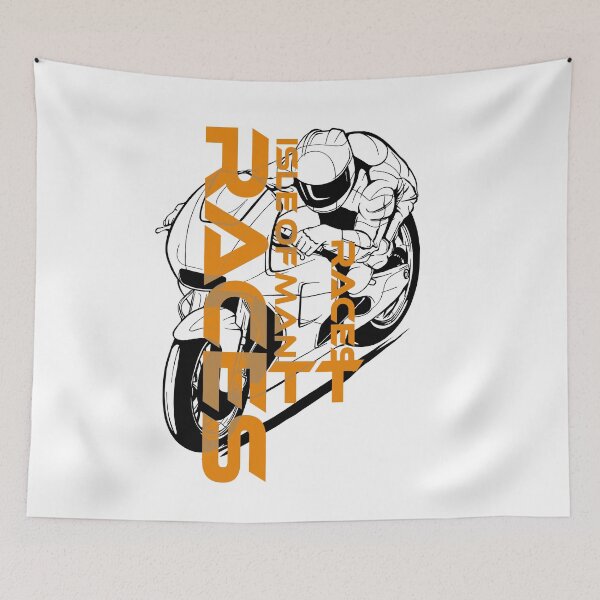 Item preview, Isle of Man TT Races Superbike Racing T-Shirt designed and sold by Coldgundesign.