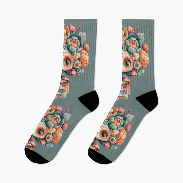 Item preview, Cute Dia de Muertos Catrina Doll | Floral Sugar Skull Art designed and sold by MythicMood.