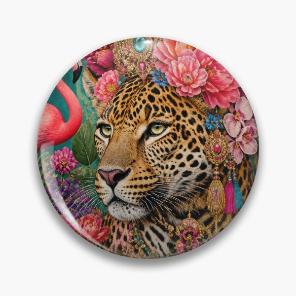 Item preview, Leopard and Flamingos designed and sold by Tau Tia L Douglass.