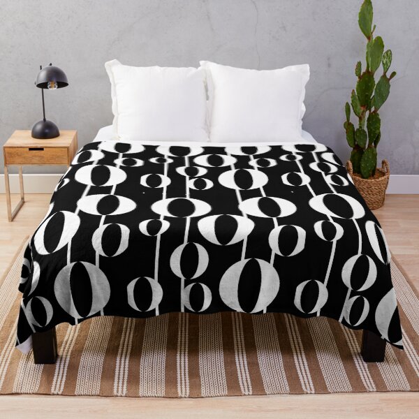Item preview, Retro Sixties Black and White Op Art designed and sold by belladesign7.