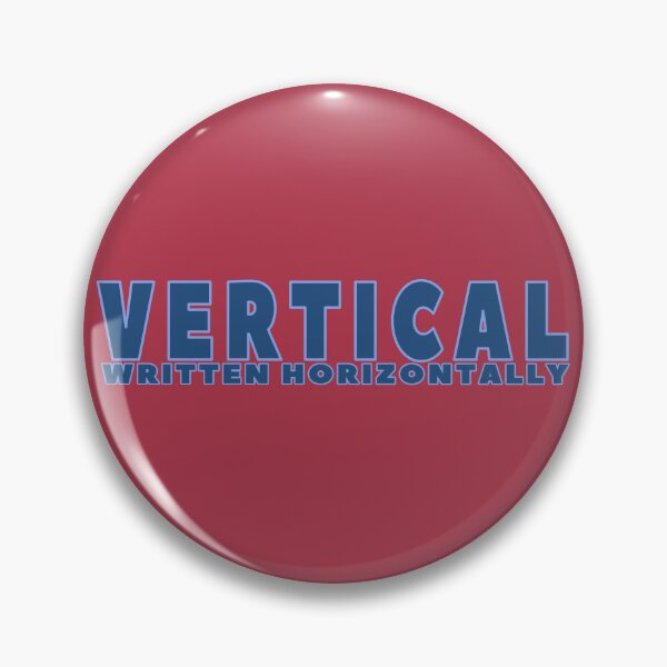 Item preview, Vertical Written Horizontally No 6 designed and sold by Fun Funky Designs.