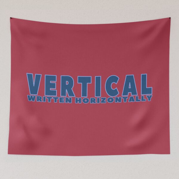 Item preview, Vertical Written Horizontally No 6 designed and sold by Fun Funky Designs.
