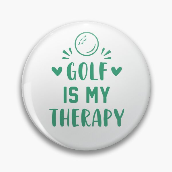 Item preview, Golf Is My Therapy Funny Golf Quote designed and sold by Ginetta0815.