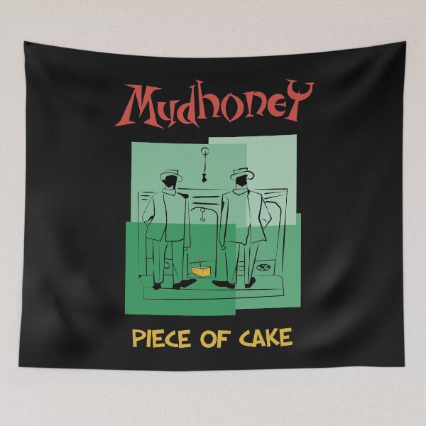 Item preview, Mudhoney Piece of Cake T-Shirt | Grunge Rock Graphic Tee | Alternative 90s Music designed and sold by THE MODA STEREO.