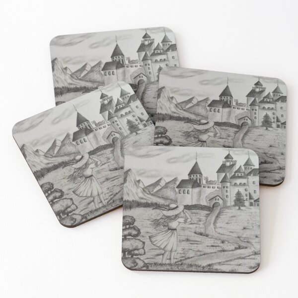 Item preview, Castle amidst the mountains designed and sold by DiaSinama.