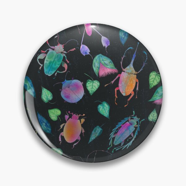 Item preview, Whimsical Bugs Dark Mode designed and sold by Sukilopi.