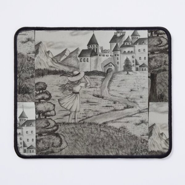 Item preview, Castle amidst the mountains designed and sold by DiaSinama.