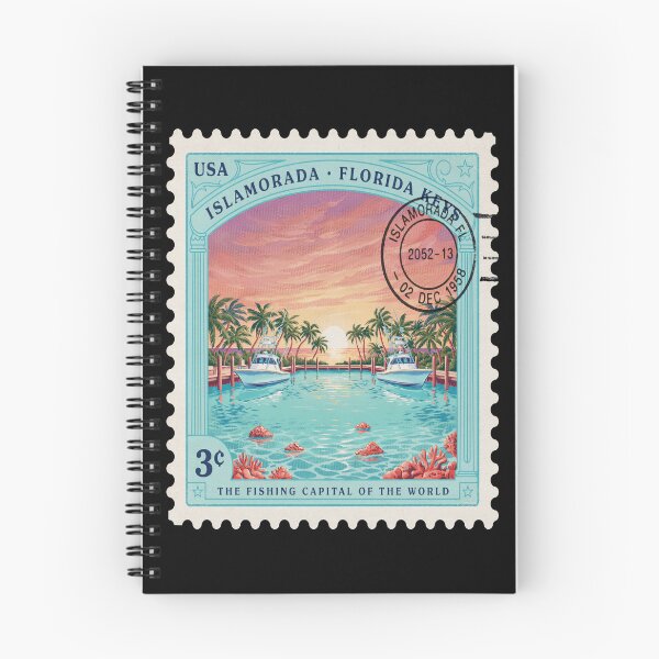 Item preview, Islamorada Florida Keys Reef Postage Stamp Sticker designed and sold by stickercuffs.