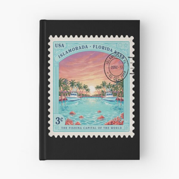 Item preview, Islamorada Florida Keys Reef Postage Stamp Sticker designed and sold by stickercuffs.
