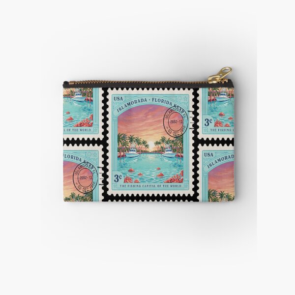 Item preview, Islamorada Florida Keys Reef Postage Stamp Sticker designed and sold by stickercuffs.