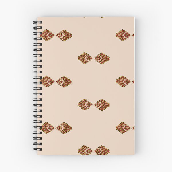 Item preview, Art Deco Geometric Diamond Lattice Pattern Soft Apricot designed and sold by Macramellennias.