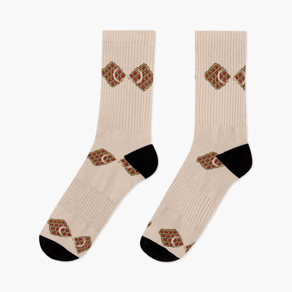 Item preview, Art Deco Geometric Diamond Lattice Pattern Soft Apricot designed and sold by Macramellennias.