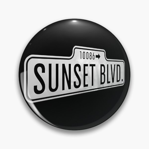 Artikelvorschau, Sunset Boulevard T-Shirt entworfen und verkauft von PeaceTypo.