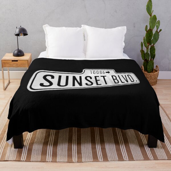 Item preview, Camiseta de Sunset Boulevard designed and sold by PeaceTypo.