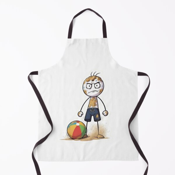 Item preview, Oops Murphy - Summer Beach Fail - Sandy Mess - Funny Character Graphic designed and sold by oopsmurphy.