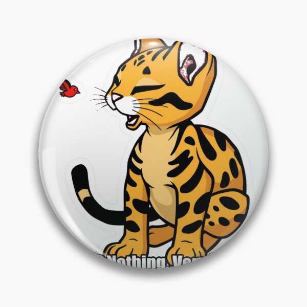 Item preview, Bengal Cat - Chirped At Nothing Very Important - Funny Bengal Cat Gift designed and sold by pawdrops.