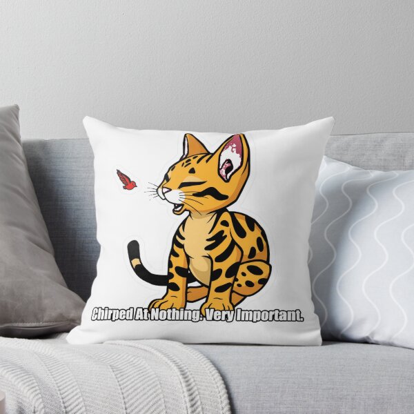 Item preview, Bengal Cat - Chirped At Nothing Very Important - Funny Bengal Cat Gift designed and sold by pawdrops.