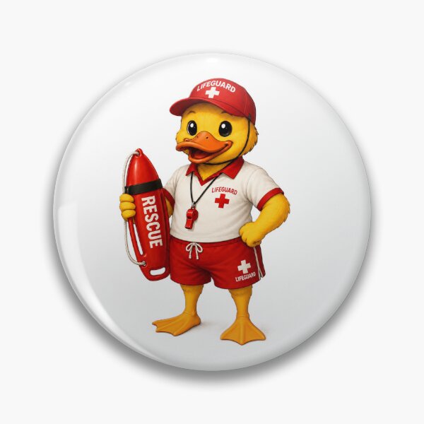 Item preview, Lifeguard Duck designed and sold by Thor-stone.
