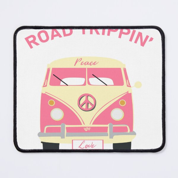 Item preview, Retro Campervan Peace Sign Art Print designed and sold by MarkedArtPrints.