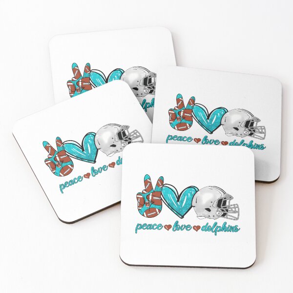 Artikelvorschau, Peace Love Dolphins - Footballteam entworfen und verkauft von zarinaks.